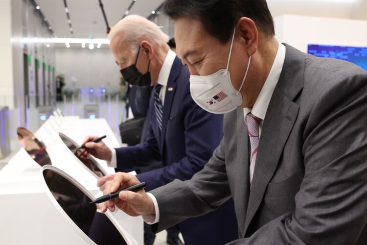 การก่อสร้างโรงหล่อของ Samsung เพื่อกระชับความสัมพันธ์ชิปเกาหลี-สหรัฐฯ